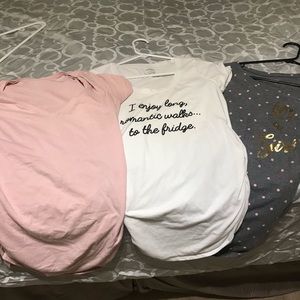 3 Xs maternity shirts